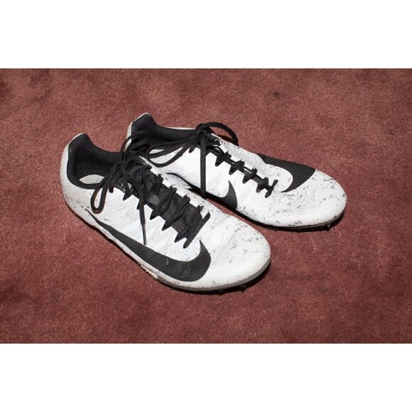 NIKE Zoom Rival S Track and field Cleats shoes Black and white Size 8 US Racing - Picture 5 of 8